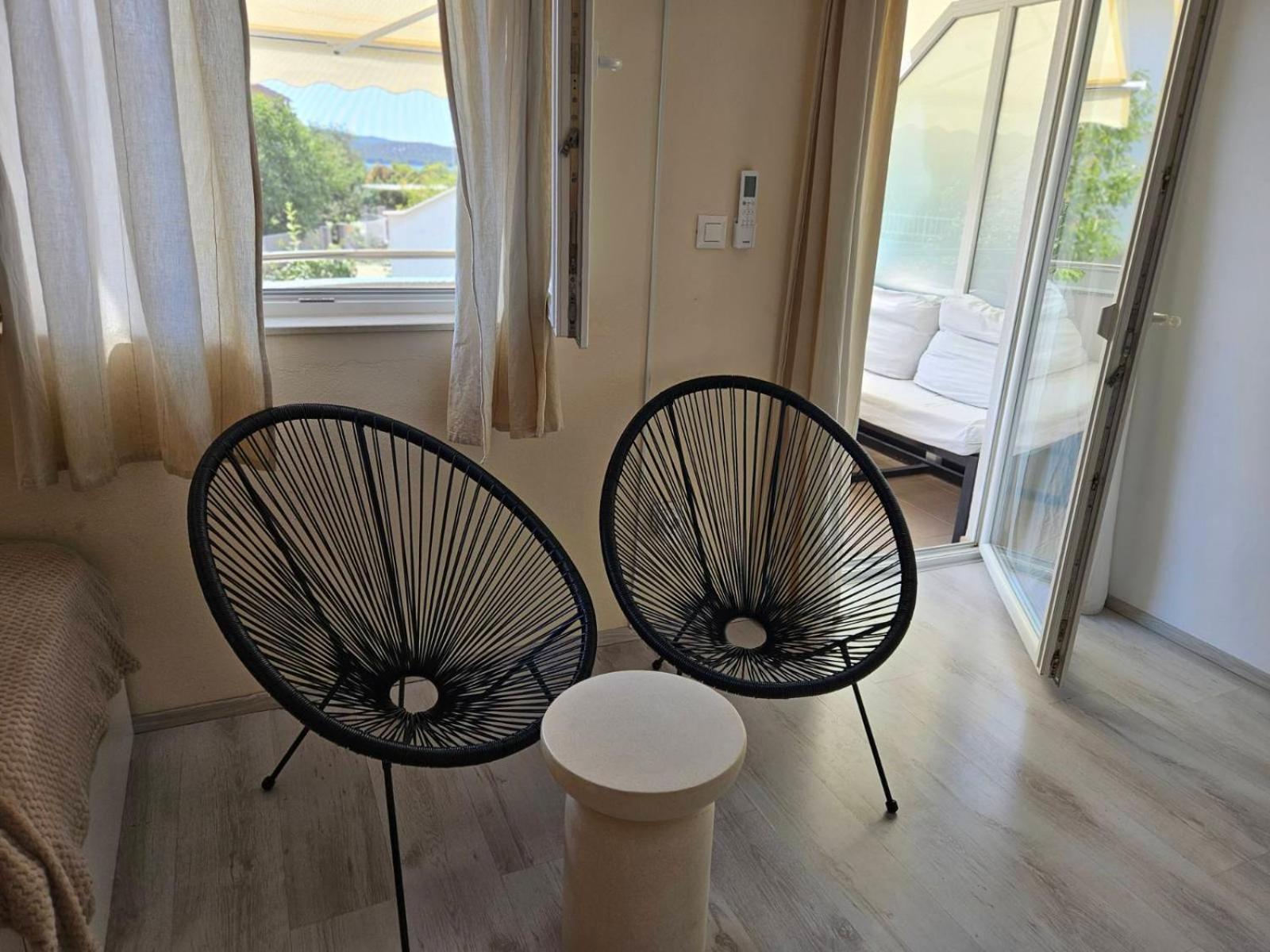 Charming Seaside Apartments Noa & Jakov, Zaboric Sibenik מראה חיצוני תמונה